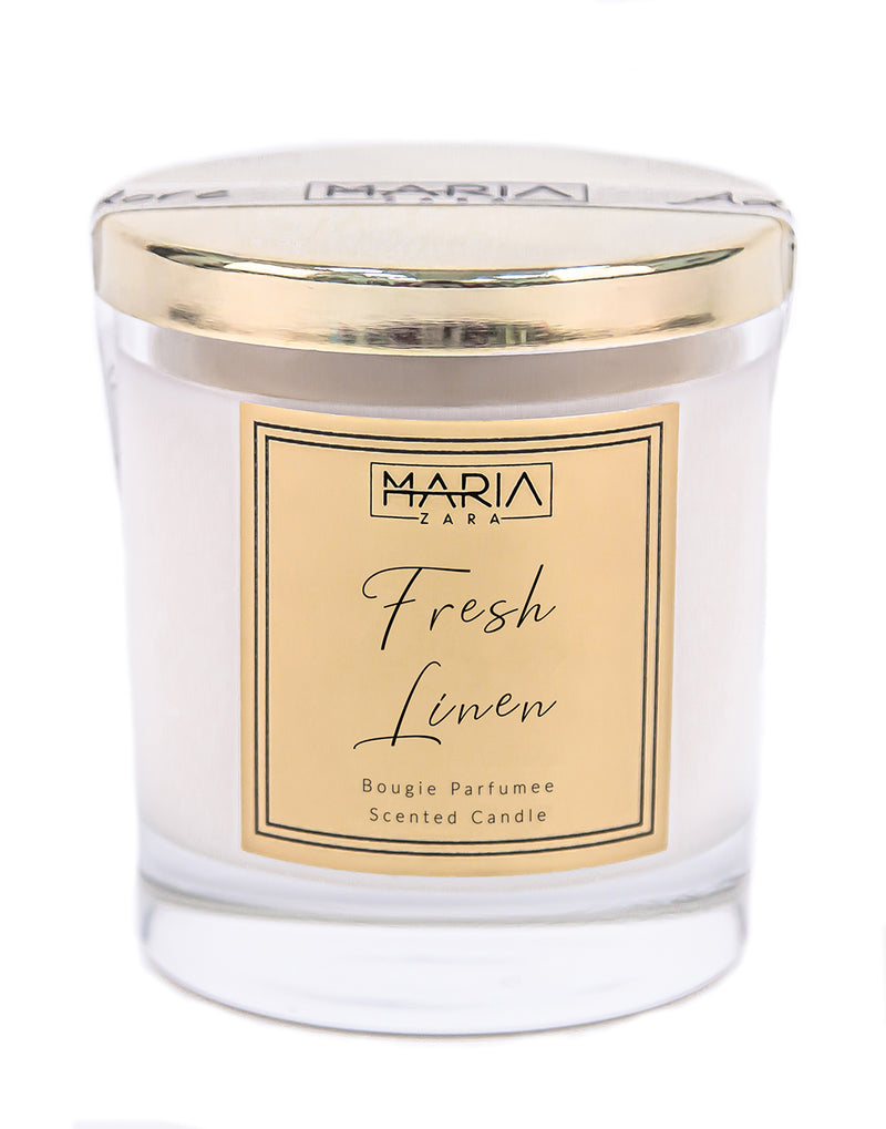 Fresh Linen Luxury Scented Candle