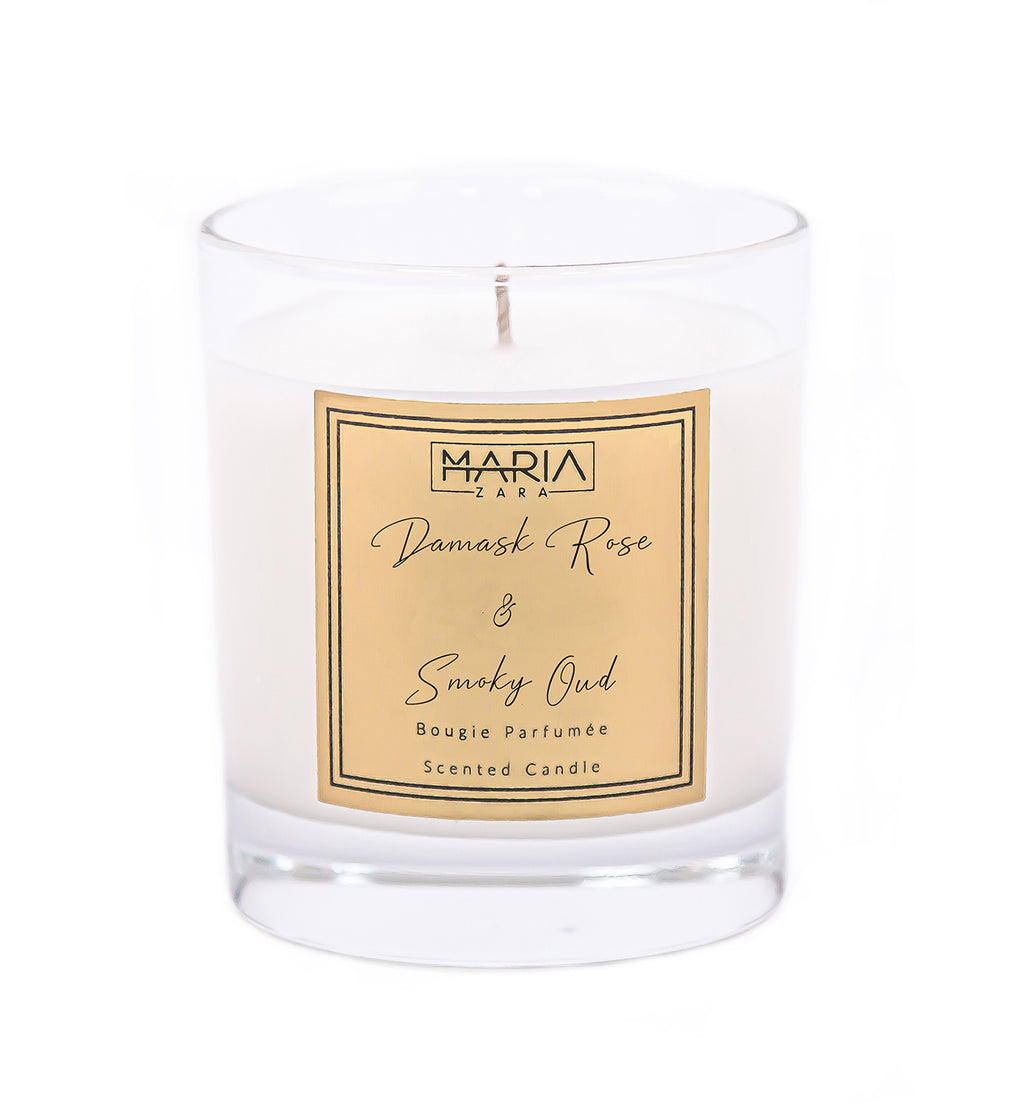 Damask Rose & Oud Bougie Scented Candle