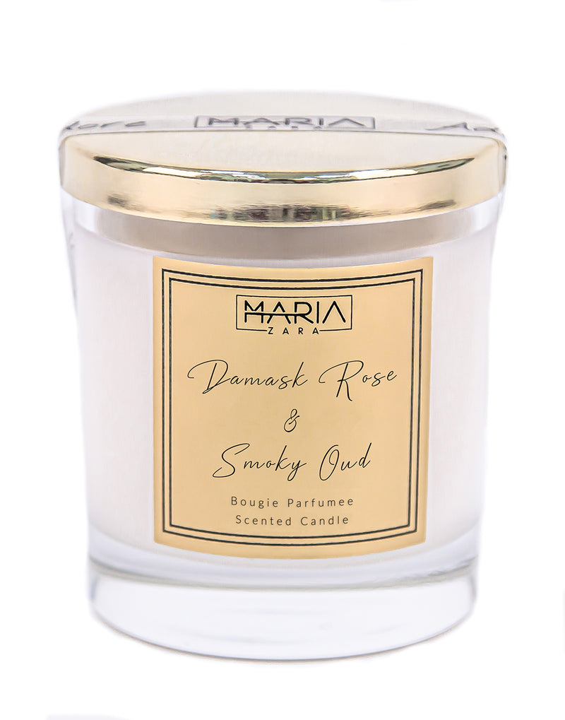 Damask Rose & Oud Bougie Scented Candle