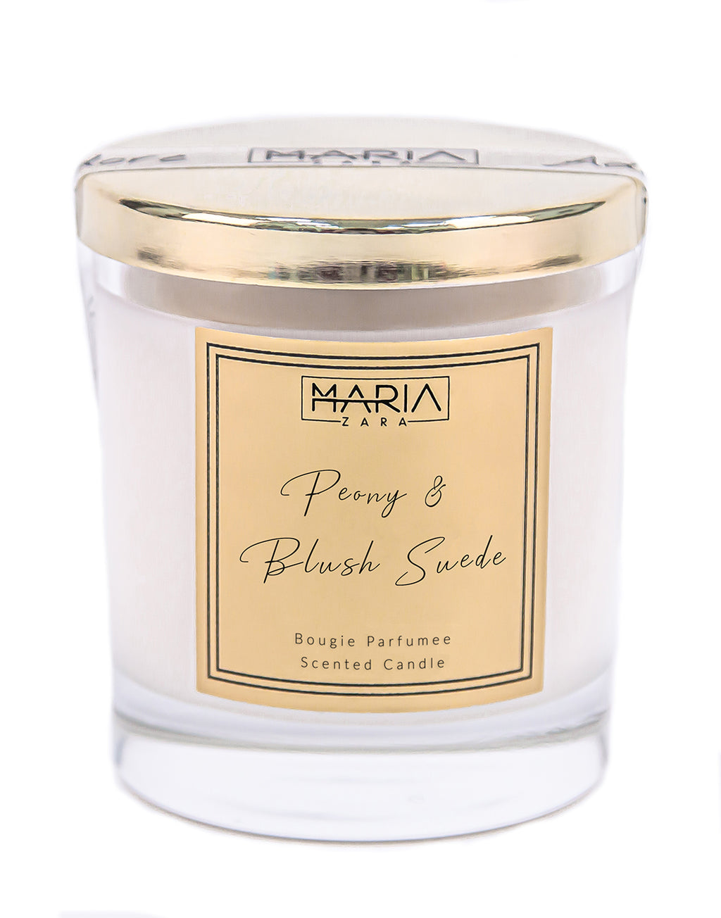 Peony & Blush Suede Bougie Scented Candle