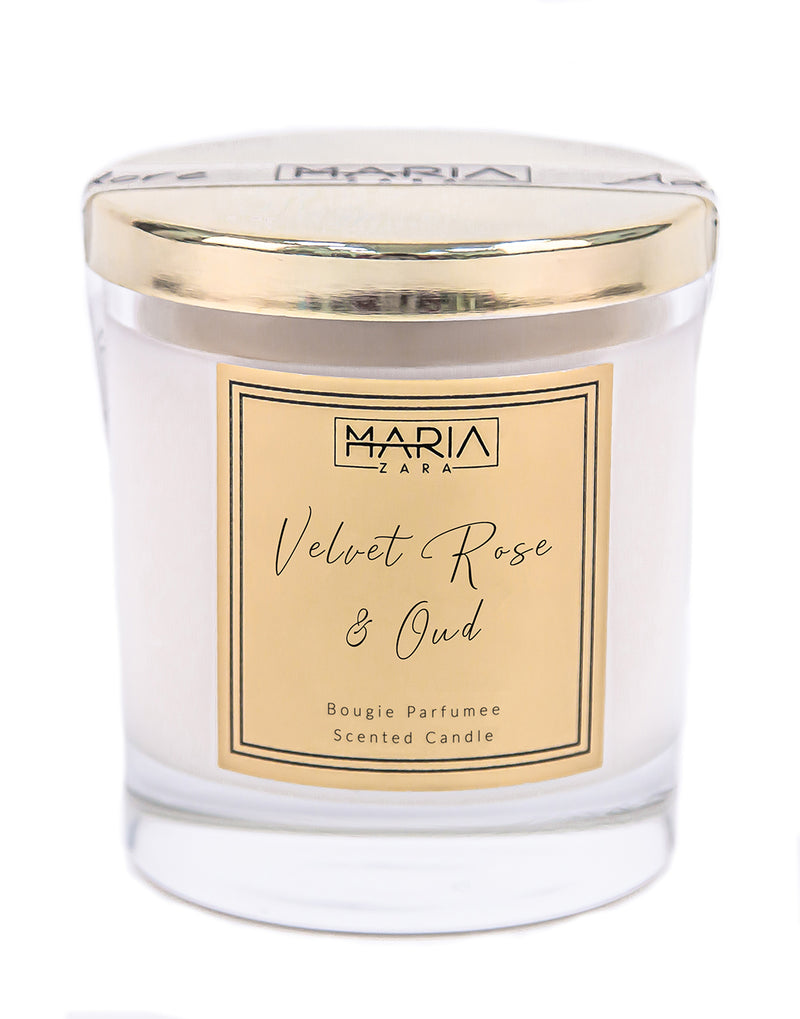 Velvet Rose & Oud Luxury  Scented Candle